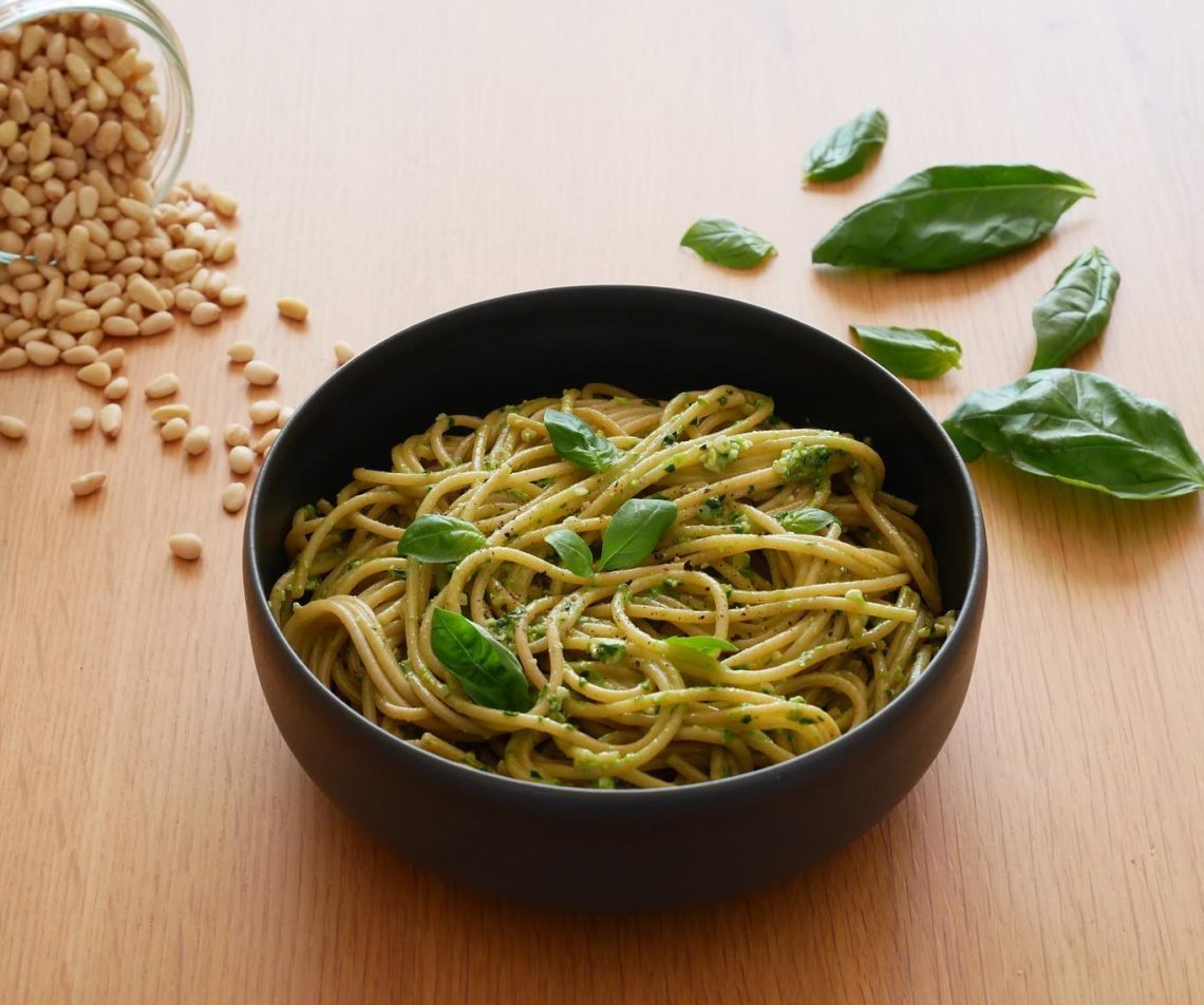 Spaghettis Au Pesto Sainbio Z